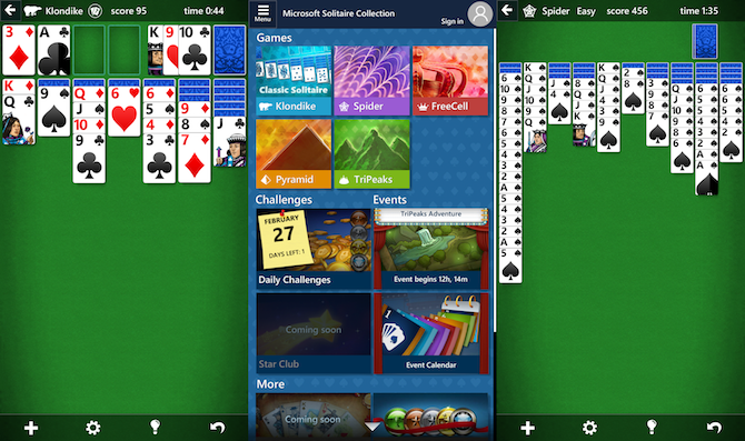 how to set difficulty in microsoft solitaire collection windows 10